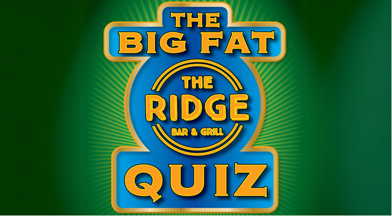 Big Fat Quiz Of The Year at The Ridge Shaw Ridge